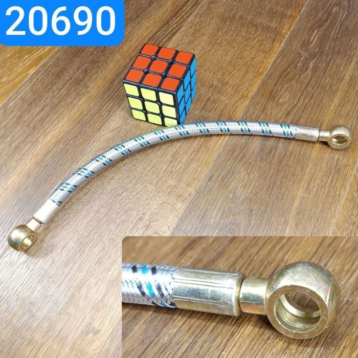 Паливна трубка МТЗ ММЗ Двигун. 245 L350 нержавіючий. обплетення