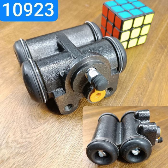 Циліндр гальмівний робочий УРАЛ колісний циліндр у зборі фарба акрил чорний