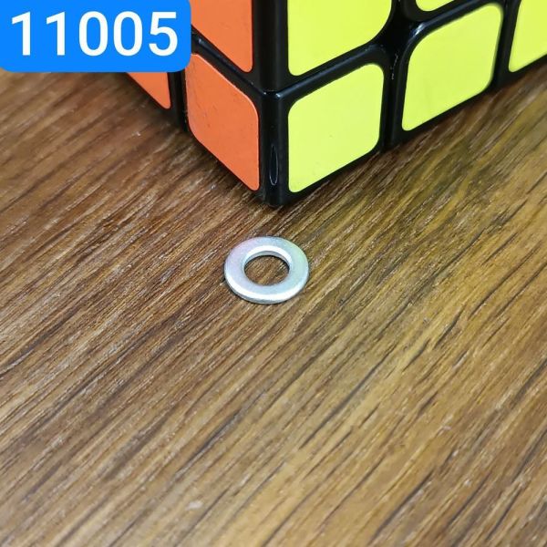 Шайба плоска 5х12х0,5 стартера СТ25 алюміній, 870601-П, 252003,1/10877/16 (шт)