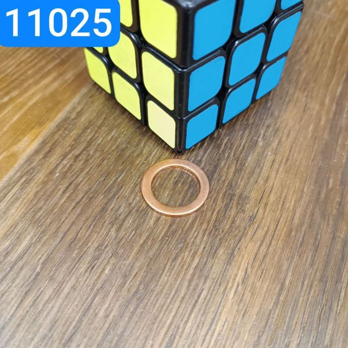 Шайба мідна 16,2х22х1,5 КАМАЗ пробка насоса масляного