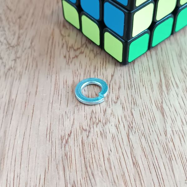 Шайба пружинна 10 гровер 10 оцинкована 252156-П2, 252136, 252136-П2