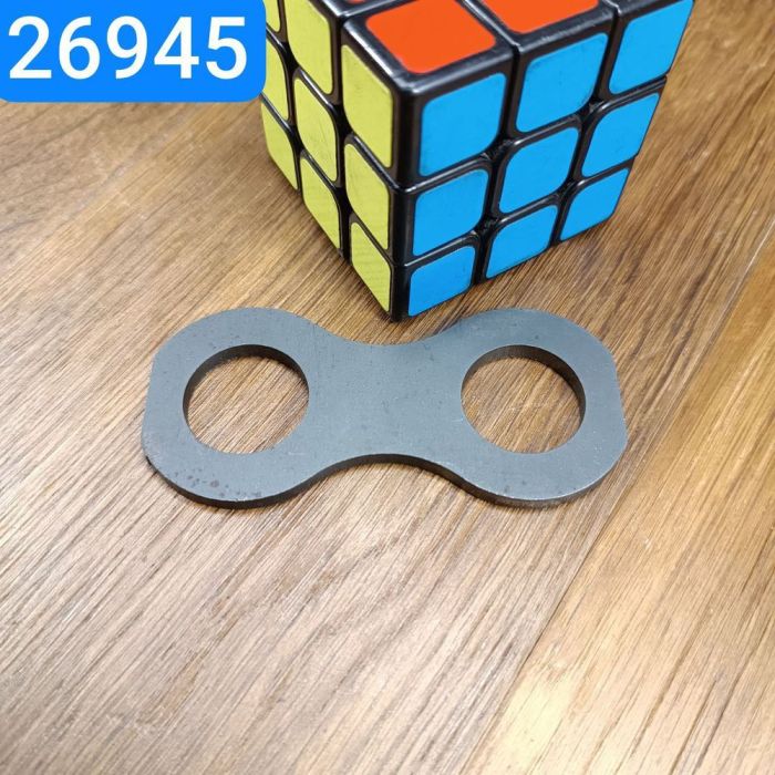 Пластина опорних пальців колодок ГАЗ 3307 3309 Е2 під палець 4301-3501068 та ексцентрик 4301-3501028