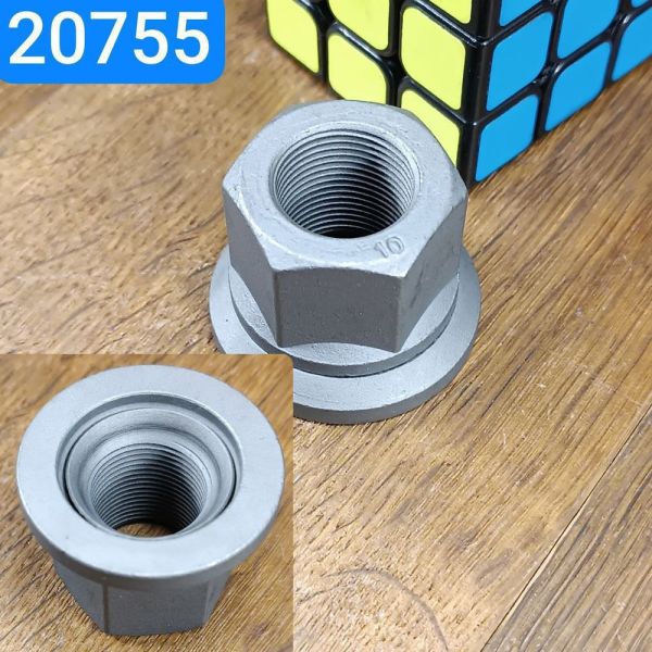 Гайка колеса МАЗ гайка АМ2х1, 5-6Н, КРАЗ 6510-3101040 гайка М22х1, 5 h34 Ст40Cr (міцн. 10.9 тефлон)