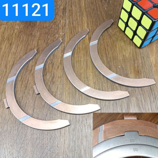 Півкільце завзятого підшипника колінвалу КАМАЗ Р0 0,00мм 4шт сталебронза perfect precision