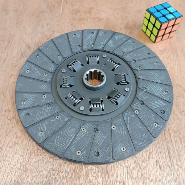 Диск зчеплення ведений у зборі ГАЗ 66 3307 еліпсонавіта накладка 8 пружин 511.1601130-280