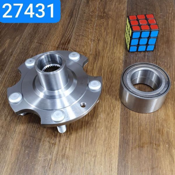 Ступиця колеса переднього ГАЗ 22177 23107 231073 2310 вантажна 4х4 у зборі шпилькиМ14,підшипник